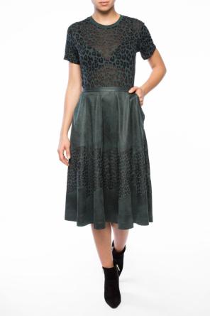 Flared leopard skirt, zdjęcie 2 Flared leopard skirt od Diesel